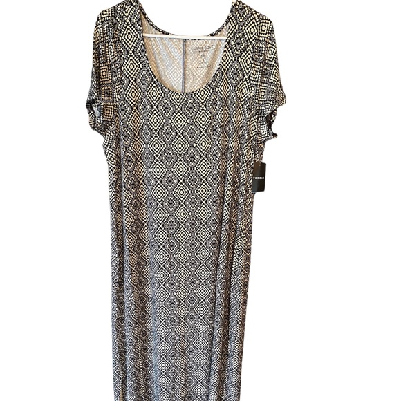 NWT Torrid maxi slit dress size 1x - Picture 5 of 11